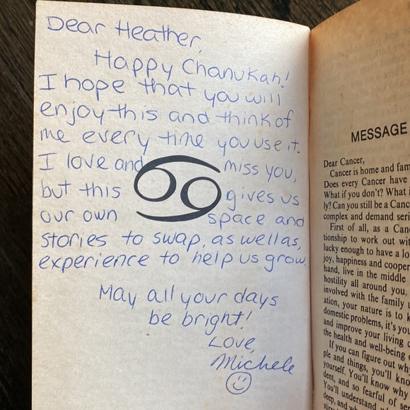 1990 Cancer Zodiac Sign Horoscope Paperback Book - Picture 3 of 6